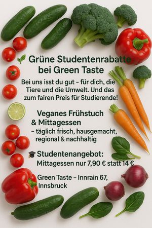   at Green Taste in Innsbruck