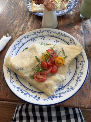   at Seven Swans Creperie in Kansas City