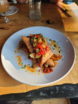 Fried Polenta at Per Diem in Lititz