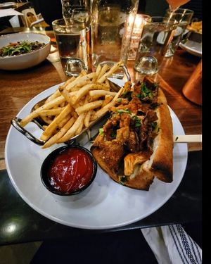 Mushroom Po'Boy at Per Diem in Lititz