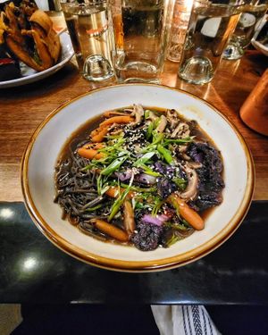 Soba Noodle Ramen at Per Diem in Lititz