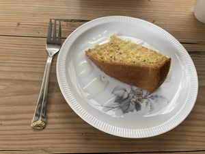 Lemon chia cake  at Amora Silvestre in Castelo Branco