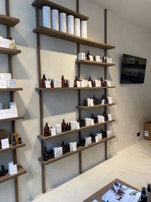 Vegan beauty products at Vegan in Bruges in Bruges