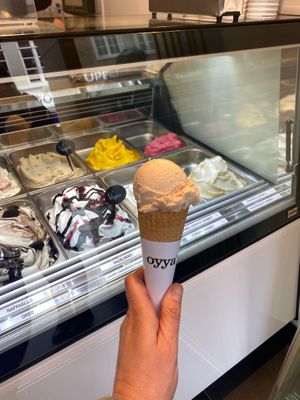 vegan ice cream at Vegan in Bruges in Bruges