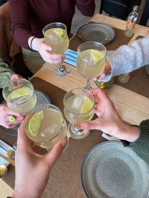 Lovely ginger beer   at Vegan in Bruges in Bruges