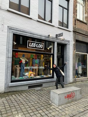 animal-friendly clothes shop at Vegan in Bruges in Bruges