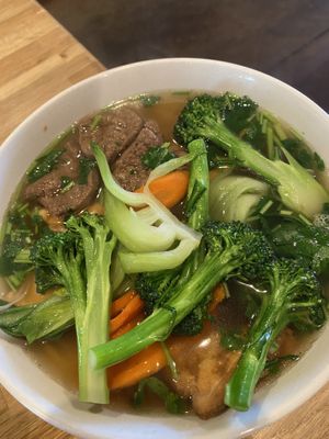  Blossom pho  at Blossom Vegetarian in Renton