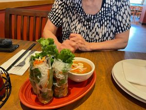 Fresh Rolls at Blossom Vegetarian in Renton