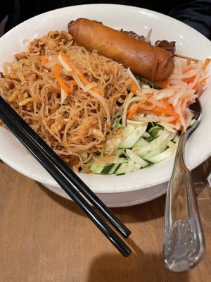 Blossom vermicelli bowl  at Blossom Vegetarian in Renton