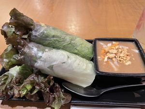 Freshest spring rolls   at Blossom Vegetarian in Renton