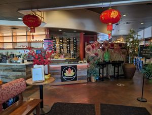 Interior at Blossom Vegetarian in Renton