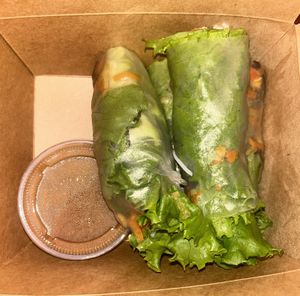 Blossom fresh rolls  at Blossom Vegetarian in Renton