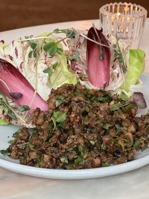 Walnut Larb  at Good Night in Woodstock