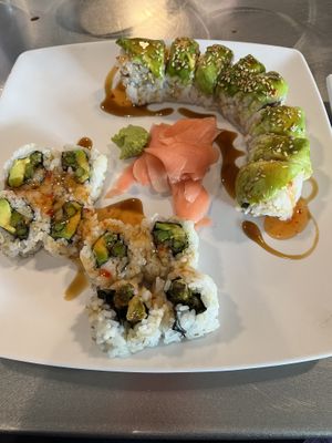   at Trapper's Sushi in Tukwila
