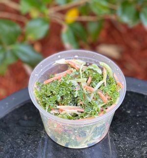 Side kale salad: $6 at Redefined Food Co in Palm Coast