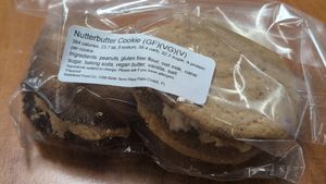 Peanut butter cookie ingredients at Redefined Food Co in Palm Coast