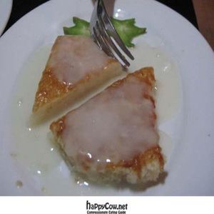 Lemon dessert cake at OMPH at Omph in Nha Trang