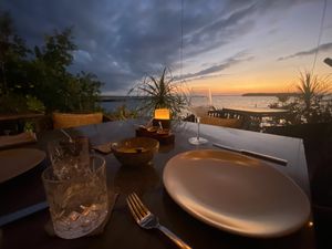   at Porfirio's in Cancun