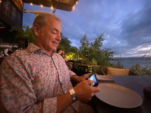   at Porfirio's in Cancun