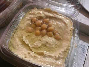 Hummus.  at Hanan Food in Belgrade