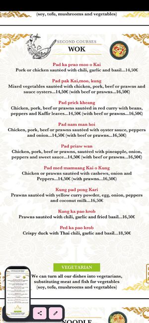  at Thai Erawan in Barcelona