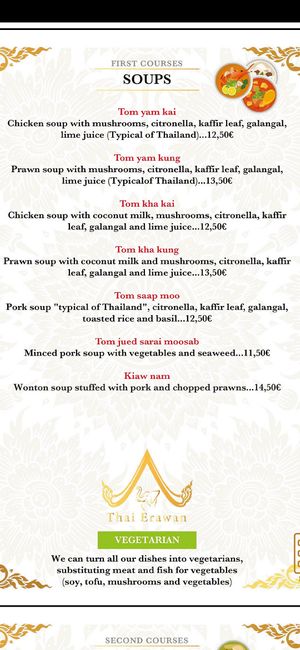  at Thai Erawan in Barcelona