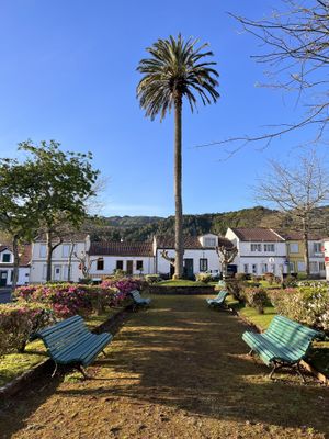 located on this square  at Espinha.come in Sao Miguel
