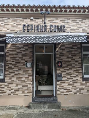 view from the street at Espinha.come in Sao Miguel