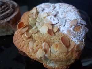 Twice baked banana bread at Number Eight Bakehouse in Darlington