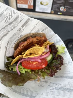 BBQ Burger  at Kleiner Veganer in Herzogenaurach