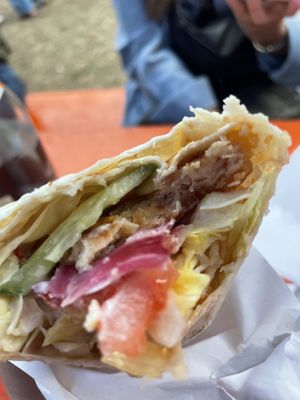 Sweet Chilli Wrap  at Kleiner Veganer in Herzogenaurach