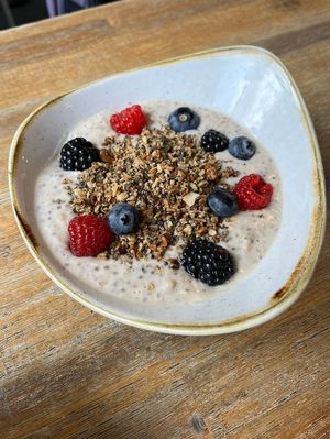 Porridge   at Steel Vintage Bikes Café in Berlin