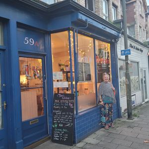 So much better than the Google Street View image! at Tam's Kitchen in Paignton