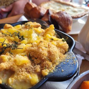 Cauliflower cheese at Tam's Kitchen in Paignton