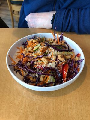 Thai quinoa rainbow salad special   at Born & Bread in Portstewart