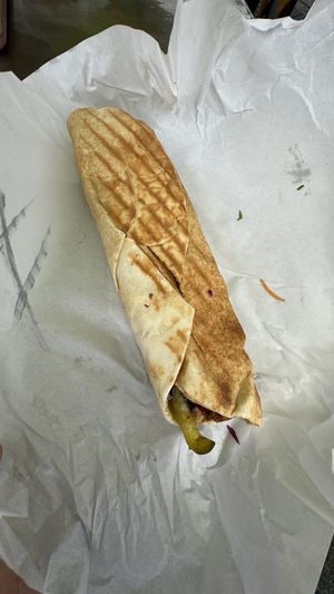 Wrap  at Top Falafel in Birmingham