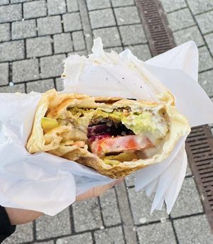   at Top Falafel in Birmingham