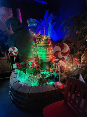 Winter decorations at Swizzle in Dallas