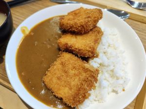 Tofu katsu curry at Taguchi-Ya in Totnes