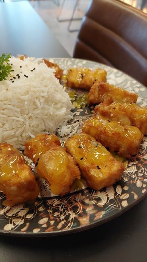 Tofu Tempura at Kiku Asian in Paralimni