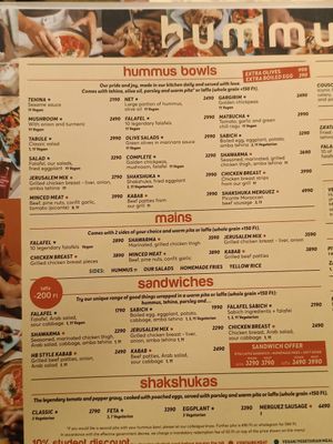  at Hummus Bar - Oktober in Budapest