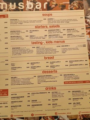  at Hummus Bar - Oktober in Budapest