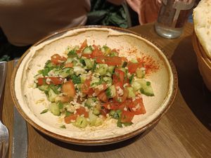  at Hummus Bar - Oktober in Budapest