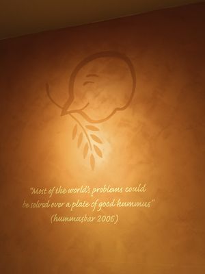  at Hummus Bar - Oktober in Budapest