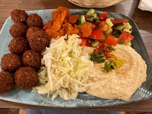   at Hummus Bar - Oktober in Budapest