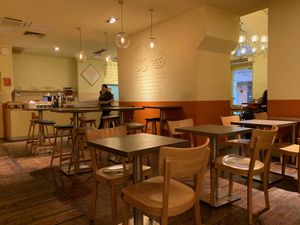 interior at Hummus Bar - Oktober in Budapest