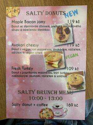   at La Donuteria in Olomouc