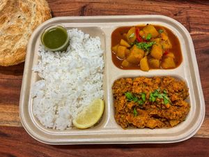 Combination #1  at Maaji's Street Kitchen in St Louis