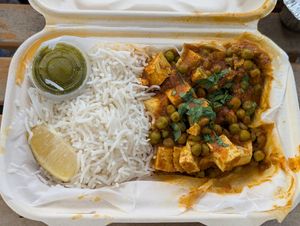 Tofu Matar at Maaji's Street Kitchen in St Louis