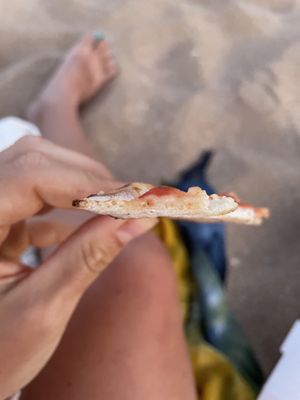 Structure of the bottom. Very thin just like a tortilla wrap   at KISA'  in Lagos